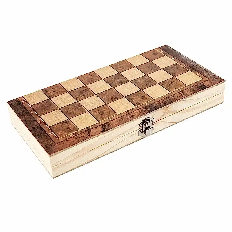 Деревянная складная 3 в 1 шахматная зарплата деревянная складная настольная игра