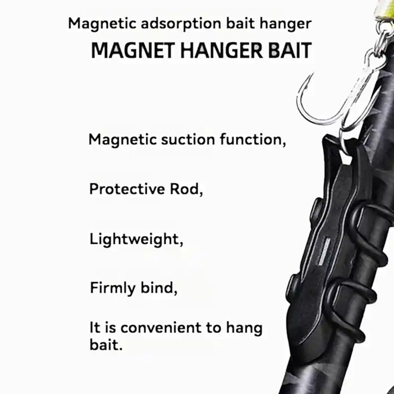 Магнитная проститутка Magnetic Automatic, магнитный рыболовный держатель стержня, держатель для рыболовной приманки для рыбалки