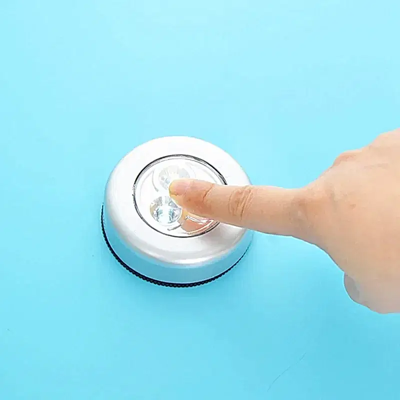 Мини -светодиодный ночной свет беспроводной круглый датчик движения сенсора для сенсорного света батарея.