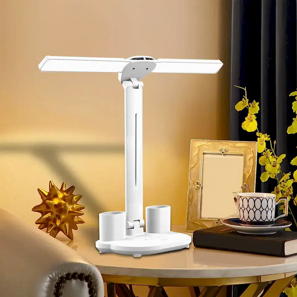 Настольная лампа Dimmable Многофункциональная светодиодная настольная лампа Столп.