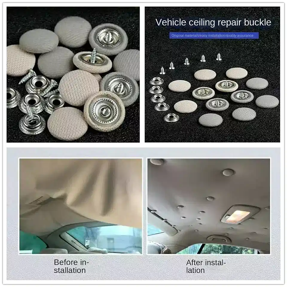 Ремонт на подкладках на крыше фиксация шестерни для хедлайнера для Nissan Juke Tiida Note Qashqai Murano Versa Almera Sentra