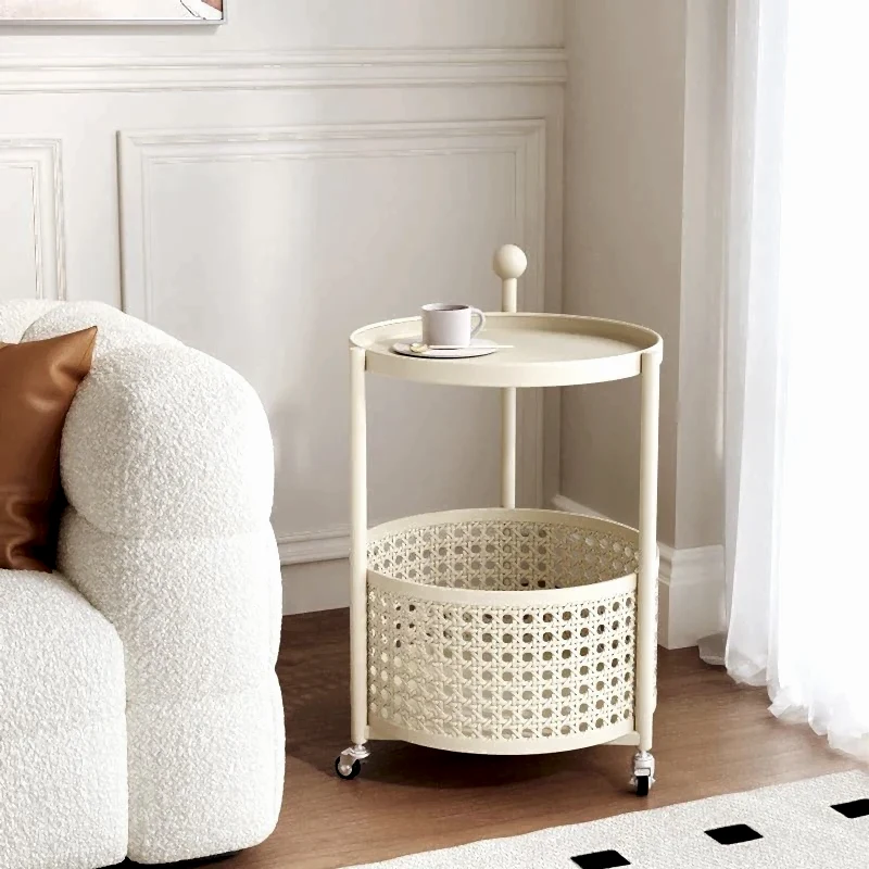 Супер узкий боковой кофейный троллейбайт боковой столик гостиной боковой шкаф рядом с диван -полкой спальни