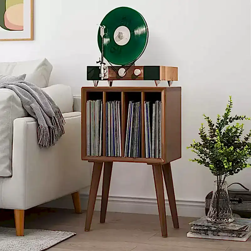 Хранение компакт -дисков Организатор стойки Disc Organizer Organy Portable Rails емкость CD Rack Minicadena Porta DVD -дисплей мебель