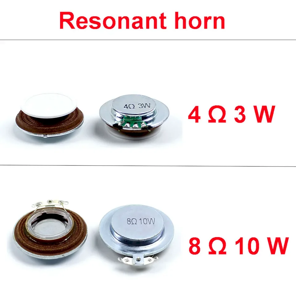 1pcs 27 мм 44 мм 4R 3W 10W 8 Ом резонансные вибрации мини -динамик стереодинамический динамик VBRO динамик 4 Ом 3 ватт
